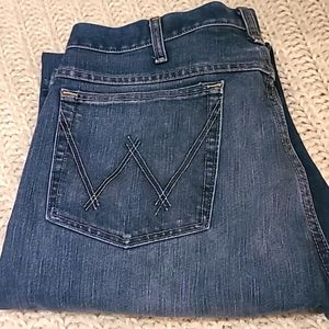 Men's Wrangler 01 Competition Cool Vantage jeans, size 36x36